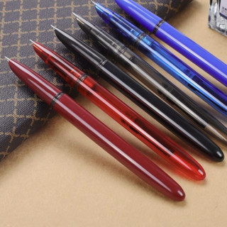 Jinhao 金豪 钢笔 616PLUS 透明黑 0.5mm 单支装