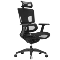 PLUS会员：Ergoup 有谱 fly mini 人体工学电脑椅 黑色 升级版