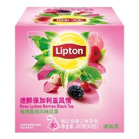 Lipton 立顿 迷醉保加利亚风情 莓瑰荔枝风味红茶 20g