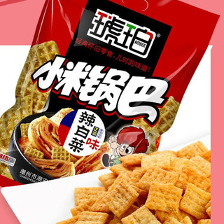 琥珀 小米锅巴 辣白菜味 500g