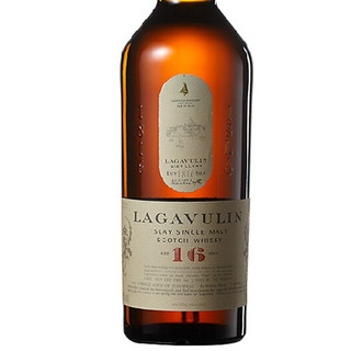 LAGAVULIN 乐加维林 16年 苏格兰 单一麦芽威士忌 43% 700ml