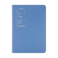 Nakabayashi 仲林 Grid系列 B6胶钉式装订手账本 绀碧 单本装