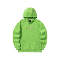 SKECHERS 斯凯奇 中性运动卫衣 L121U100/00P8 果绿色 M