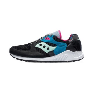 saucony 索康尼 Jazz 4000 中性跑鞋 S70531-1 黑浅兰 46