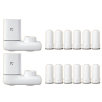 yinmiclean 饮米 YM-R0100 龙头净水器 白色 二机十二芯