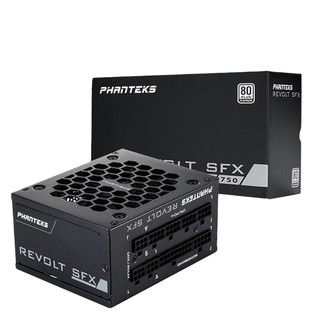 PHANTEKS 追风者 PH-P750PSF 白金牌（92%） 全模组SFX电源 750W