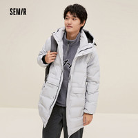 Semir 森马 冬季男装中长款羽绒服 101721113152