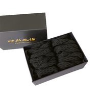 ROVEDCITY 洛丹思奇 T339 简约发绳 黑色菱形款 40根