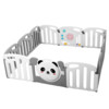 Parklon 帕克伦 婴儿游戏围栏 熊猫 8+2片+游戏栏+门栏 180*150cm