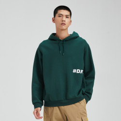 erke鸿星尔克运动卫衣男士宽松潮流运动休闲服连帽套头上衣男21年新款