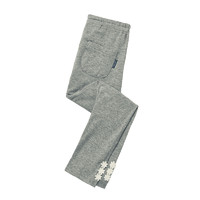 SENSHUKAI 千趣会 F76141 女童打底裤 麻灰色(蕾丝) 150cm