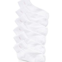 RALPH LAUREN Polo Toddler Girls Low-Cut Socks 6 Pack