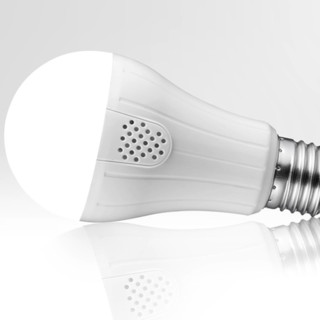 NVC Lighting 雷士照明 E27螺口LED声控灯泡 7W 正白光