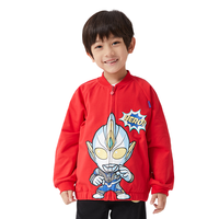 ULTRAMAN USSBCJ16AT 男童棒球服外套 红色 110cm