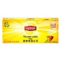 88VIP：Lipton 立顿 黄牌精选红茶  2g*25包
