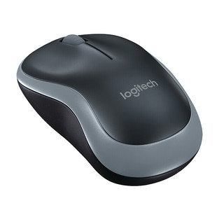 logitech 罗技 M186 2.4G无线鼠标 1000DPI 黑灰色