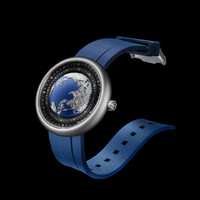 CIGA Design 玺佳 U系列 蓝色星球 46毫米自动上链腕表 钛合金版