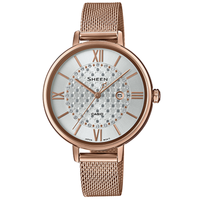 CASIO 卡西欧 SHEEN优雅系列 41毫米石英腕表 SHE-4059PGM-7A