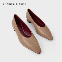 CHARLES & KEITH CK1-70380810 女士方头单鞋