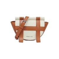 CHARLES & KEITH 女士单肩包 CK2-80781159 米色 小号