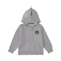 SENSHUKAI 千趣会 F87305 男童恐龙连帽外套 麻灰色 120cm