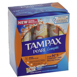 TAMPAX 丹碧丝 珍珠系列塑胶导管式卫生棉条 128支