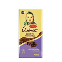 Alenka chocolate 爱莲巧 牛奶巧克力制品 香草味 85g