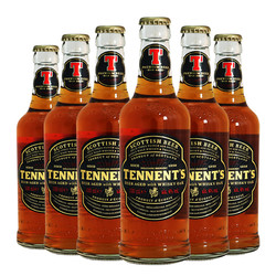 TENNENT'S 替牌 威士忌精酿 橡木桶啤酒 英国进口 组合装330ml*6瓶 （新旧包装随机发货）