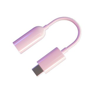 Xiaomi 小米 Type-C转3.5mm 转接线 粉色