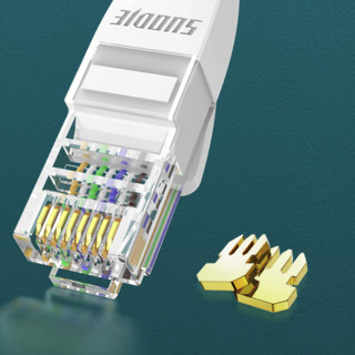 SUODIE 索蝶 SU-6020 六类CAT6 千兆网线 10m 白色