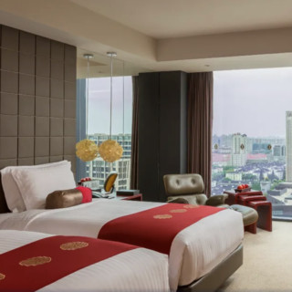 上海世博洲际酒店 豪华房 1晚 含双早