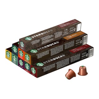 STARBUCKS 星巴克 Nespresso胶囊 咖啡胶囊组合装 混合口味 10颗*9盒