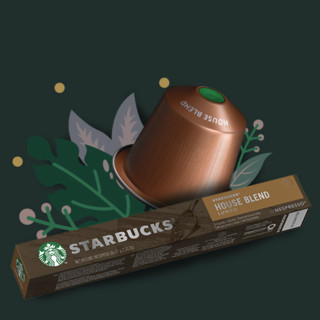 STARBUCKS 星巴克 Nespresso胶囊 咖啡胶囊组合装 混合口味 10颗*9盒