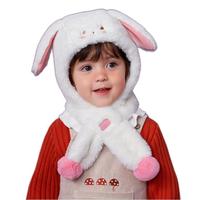 kocotree kk树 KQ21732 儿童护耳一体围巾帽