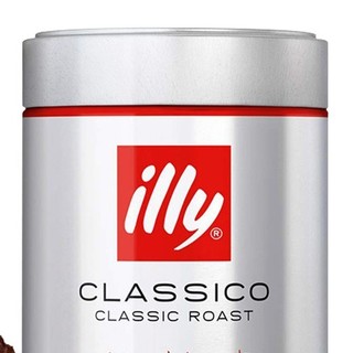 illy 意利 意大利 中度烘焙 研磨咖啡粉 250g*12罐
