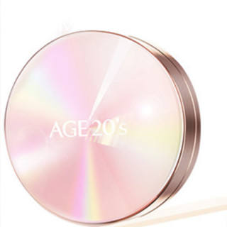 AGE20's 粉色全能精华气垫 #21象牙白 14g+替换装14g