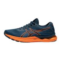 ASICS 亚瑟士 Gel-Nimbus 24 男子跑鞋 1011B359-402 蓝色/橙色 41.5