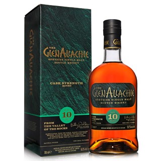 GlenAllachie 格兰纳里奇 榀酒 格兰纳里奇（GlenAllachie）单一麦芽威士忌 进口洋酒700ml 格兰纳里奇10年桶强