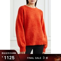 Equipment 女纯色圆领长袖宽松针织衫NAP/NET-A-PORTER