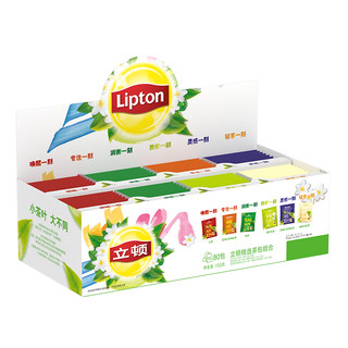 Lipton 立顿 精选茶包组合装 6口味 153g
