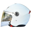永恒 YH-837 摩托车头盔 3/4盔 单镜片 白色 2XL码