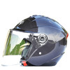 永恒 YH-837 摩托车头盔 3/4盔 单镜片 铁灰色 2XL码