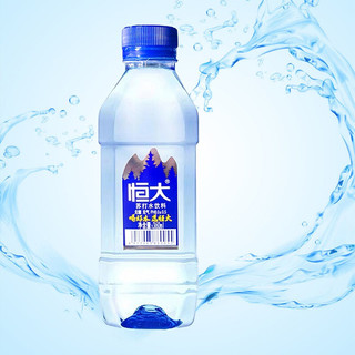 恒大 苏打水饮料 原味 360ml*24瓶