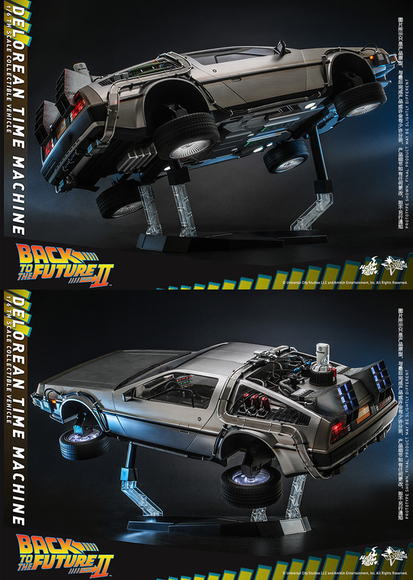 Hot Toys 狂热玩具 回到未来2 DeLorean Time Machine 1：6 珍藏车