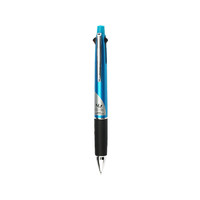 uni 三菱铅笔 MSXE5-1000-07 五合一按动圆珠笔 浅蓝色笔杆 单支装