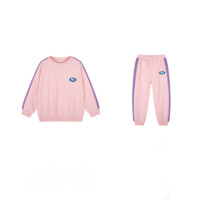 mianzhi 棉致 B7C041221MZ01 儿童套装 粉色 110cm