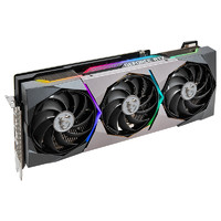 MSI 微星 GeForce RTX 3080 SUPRIM X 12G LHR 超龙 显卡 12GB 灰色