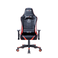 SutoFast 速一 8212 人体工学电竞椅 黑红 基础款