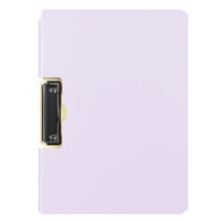 chanyi 创易 CY8358 A4文件板夹 单夹款 浅紫 单个装