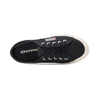 SUPERGA 2750系列 男女款低帮帆布鞋 S000010 黑色 38